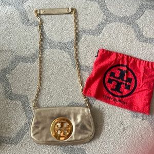 Tory Burch Gold Clutch